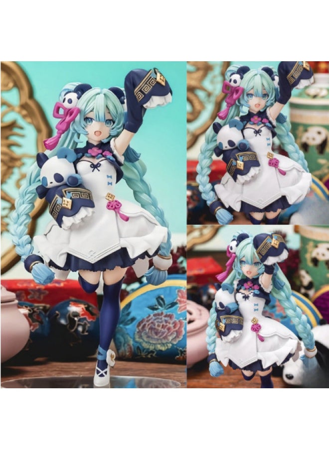 null - Cherry Blossom Early Due To Hand-held Future Miku Dance Cinderella Early Due To Model Ornaments Gift Animation Surrounding-Color:Sitting Posture Initial Sound [height About 12cm] Boxed - Image 1