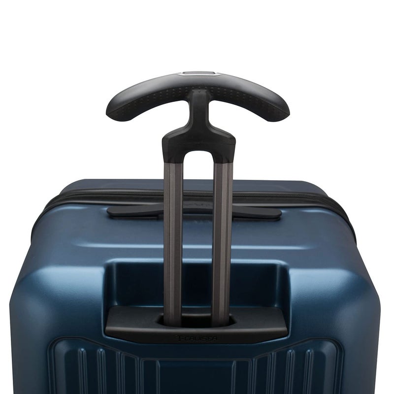 Traveler's Choice Traveler's Choice Ultimax Ii 26" Medium Trunk Spinner Luggage, Matte Navy, Checked 26-Inch, Ultimax Ii 26" Medium Trunk Spinner Luggage  - Image 2