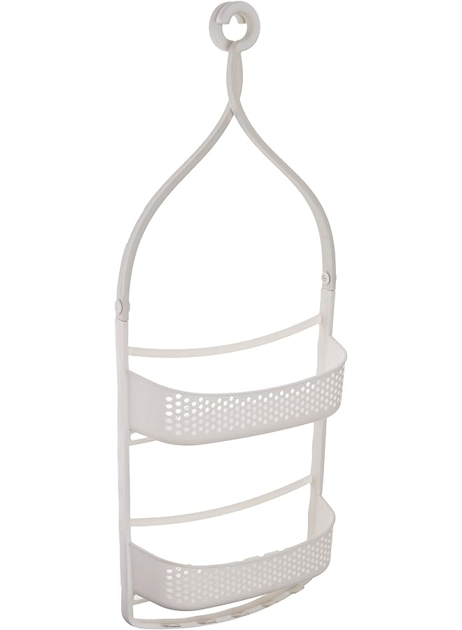 vesus Basics Shower Caddy with Adjustable Arms - White  - Image 1