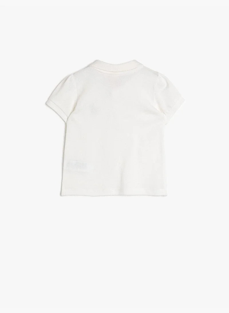 KOTON Embroidered T-Shirt