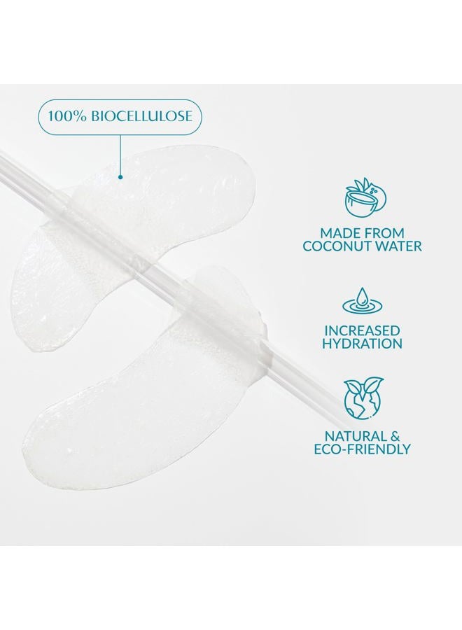 Talika Bio Enzymes Eye Patch - Instant Ultra-Moisturising Under Eye Patches for Adults - Eye Mask For Dark Circles Tired Eyes & Puffiness - Single Pair Under Eye Mask - Image 3