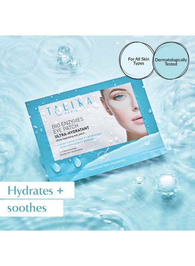 Talika Bio Enzymes Eye Patch - Instant Ultra-Moisturising Under Eye Patches for Adults - Eye Mask For Dark Circles Tired Eyes & Puffiness - Single Pair Under Eye Mask - Image 4