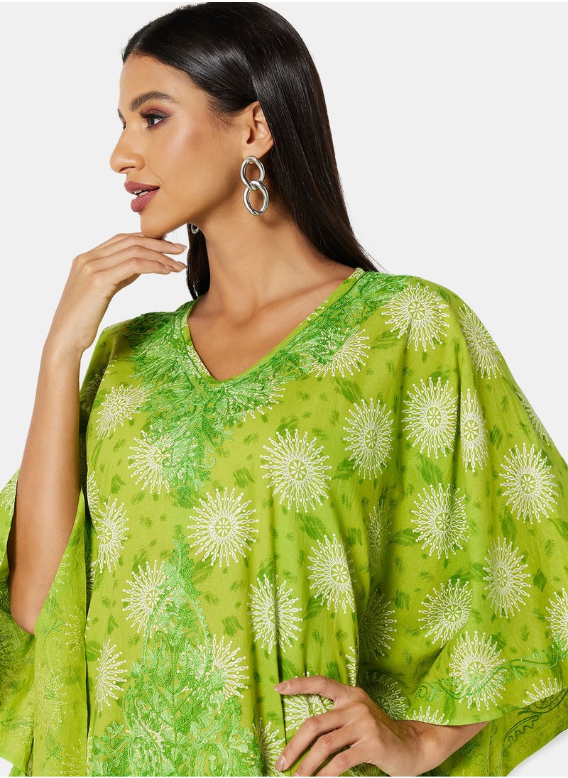 ARABIAN CLOSET EMBROIDERED KAFTAN  - Image 3