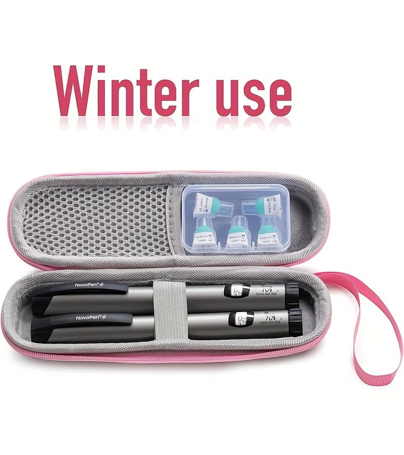 Gray Insulin Travel Case 2 4 Hour Refrigeration With Reusable Ice Pack - Image 5