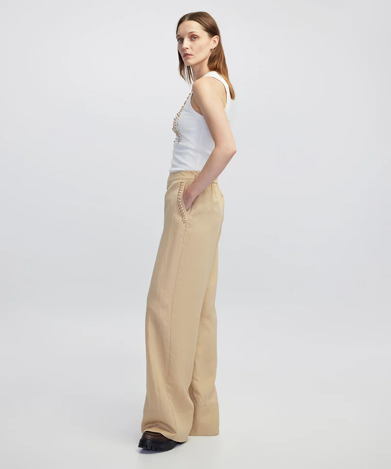 ابيكول Embellished Trousers