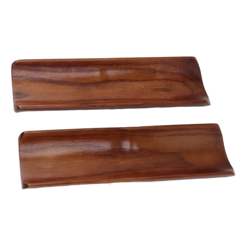 2PCS Sushi Plate Long Rectangle Plate Wood Japanese Style 7.2x2.1in Serving Platter for Cracker Party Home - Image 5