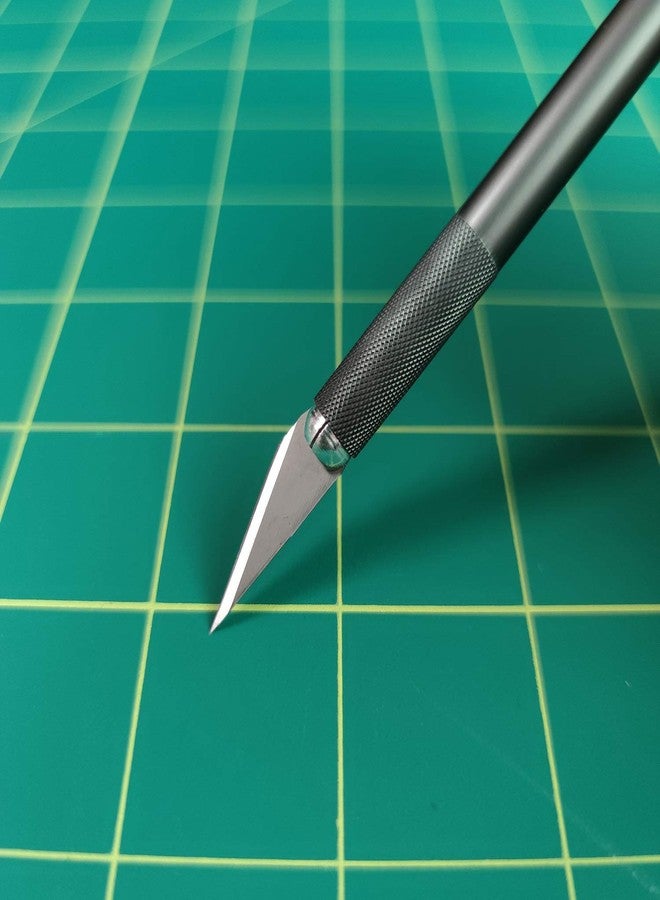 NEWBRAUG 24'' × 36'' Large Self Healing Gridded Rotary Cutting Mat, Big Double Sided 5-Ply Cutting board for Sewing, Quilting, Craft, Fabric & Scrapbooking(Green/Black) - Image 5