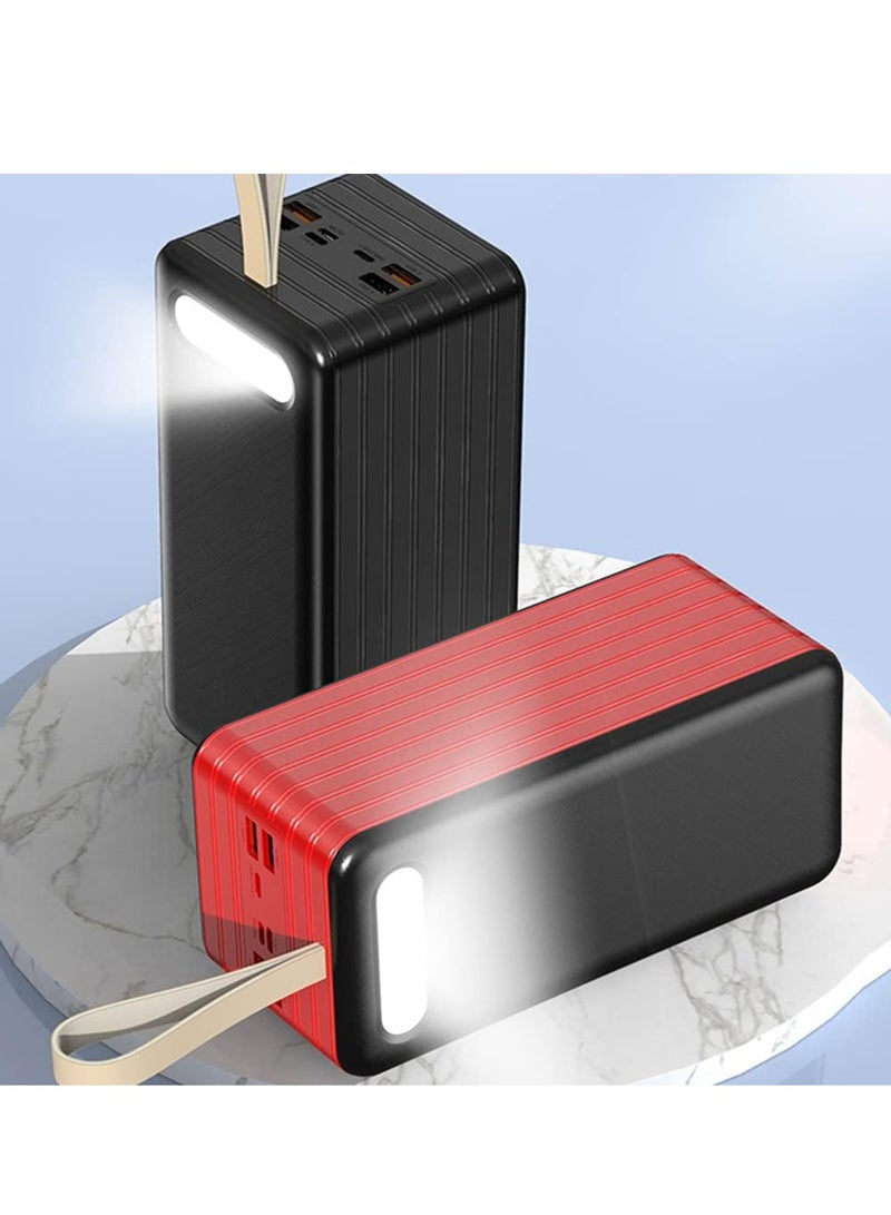 ELTRAZONE Slim 7000mAh Portable Power Bank with Built-in USB & Type-C Cables, Fast Charging External Battery Pack, LED Power Display, Ultra-Compact Travel Charger for iPhone and All Smartphones - Image 5