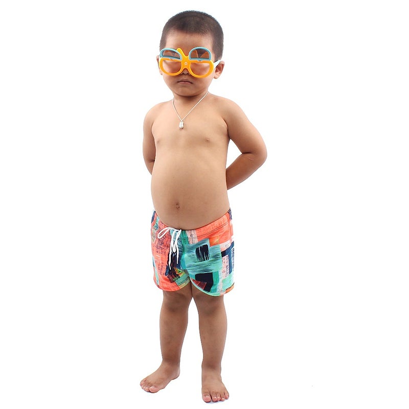 إسكدنيا Children'S Swimwear Boys Swimming Trunks Teenagers Middle And Big Kids Boys Baby Split Swimsuit Swimming Trunks Boxer - Image 3