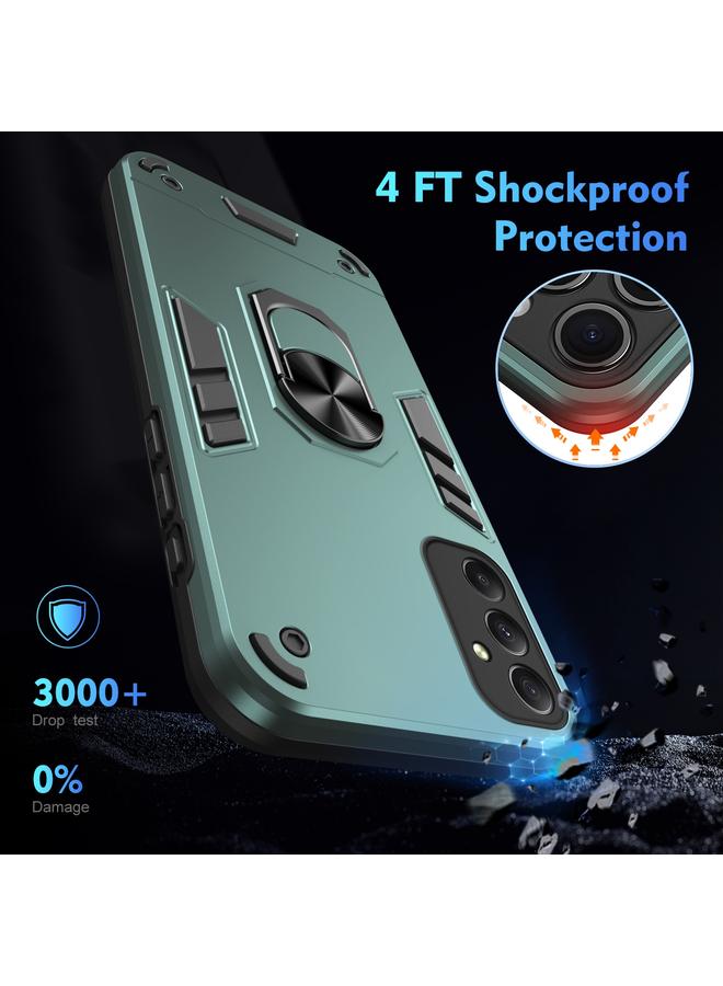 S-TOP Case For Samsung Galaxy A34 5G Shockproof Metal Ring Holder Phone Case - Image 4