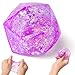 AiSiXin Ice Stress Cube Masonry Squishy Stress Balls for Adults Kids Slow Rising Sugar Stress Cube Sensory Fidget Toy Malt Sugar Ball Squishy Toys Sugar Cube for Anxiety Stress Relief Purple - Image 3