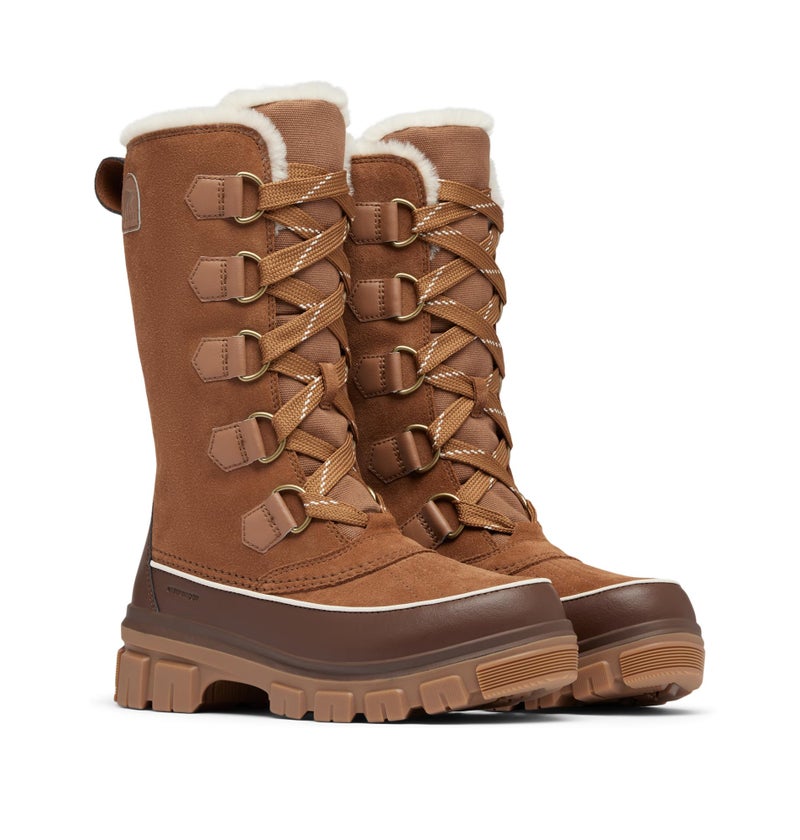 SOREL Women's Tivoli V Tall Waterproof Boot - Velvet Tan, Tobacco - 10.5 - Image 3