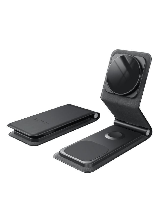 LEVELO 3-in-1 Wireless Charger – MagSafe Charging Stand for iPhone, AirPods & Smartwatch | Foldable Fast Charging Hub - Image 1