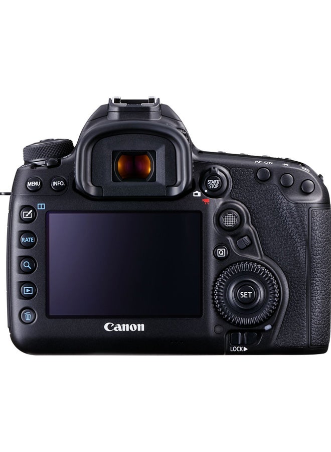 كانون كاميرا EOS 5D مارك 4 كاميرا DSLR مع تركيز إلكتروني 24-105 مم وعدسة IS USM سريعة وإطار كاميرا كامل متعدد بدقة 30.4 ميجابكسل بجودة 4K وتقنية واي فاي ونظام تحديد المواقع - Image 4