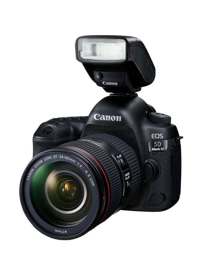 كانون كاميرا EOS 5D مارك 4 كاميرا DSLR مع تركيز إلكتروني 24-105 مم وعدسة IS USM سريعة وإطار كاميرا كامل متعدد بدقة 30.4 ميجابكسل بجودة 4K وتقنية واي فاي ونظام تحديد المواقع - Image 2