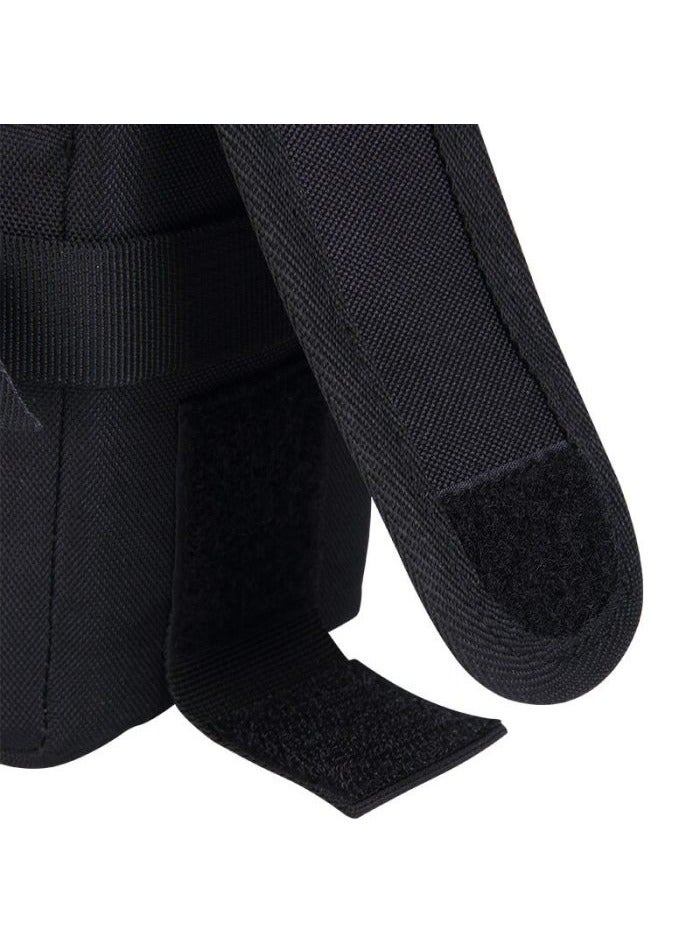 EIRMAI EMB-L2040 Model Eirmai lens bag for 100mm lenses with dual safety locks. Made of nylon in black. - Image 5