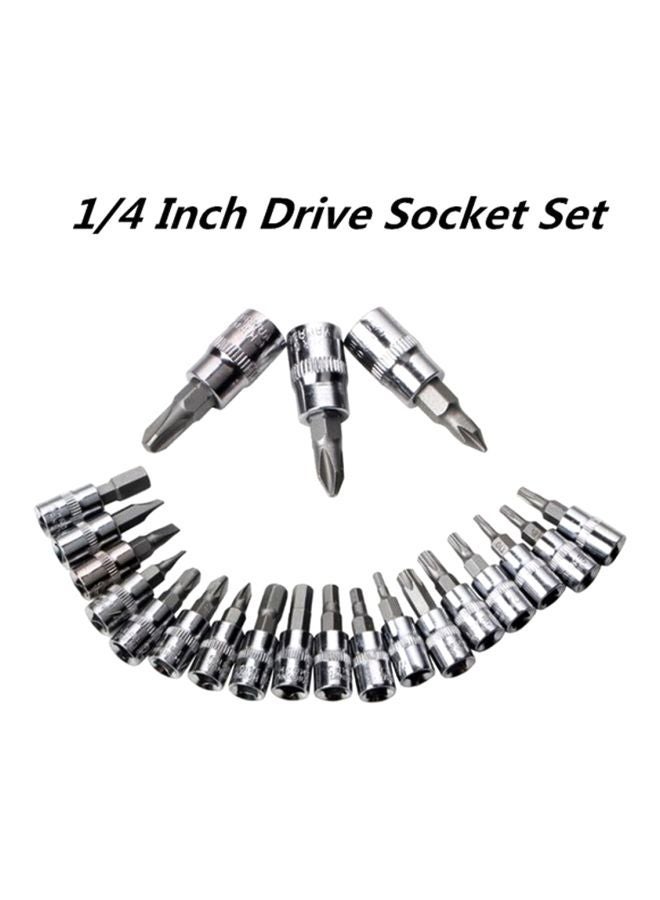 Car Repairing Tool Kit Small box set of 46 black - Image 5