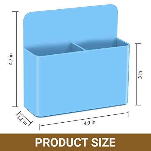 TurtleGrip Magnetic Marker Holder for Whiteboard & Refrigerator – Pen Pencil Storage Organizer for Office, School, Home & Locker (Blue, Pack of 1) - Image 2