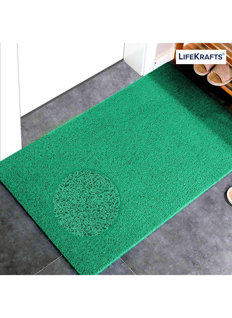 Lifekrafts Lifekrafts Cushion Noodle Floor Mat for Entryways| Dirt/Mud Trapper | 4ft x 3ft Green | Heavy Duty Waterproof Indoor/Outdoor Floor Mat for Entry, Entrance, High Traffic Areas, Easy to Clean  - Image 2