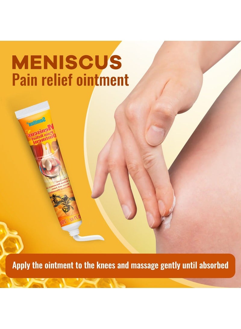 Sumifun 2PCS Meniscys Pain Relief Ointmentï¼Bee Venom Gel,  Bee Venom Cream, Propolis Professional Gel Joint Cream, Suitable For Neck, Knee, Shoulder, Waist, Leg - Image 3
