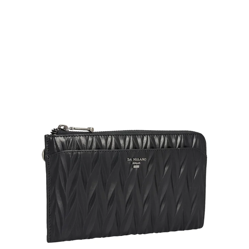 Da Milano black Imprint Multi Pouch (S)  | Best Price UAE
