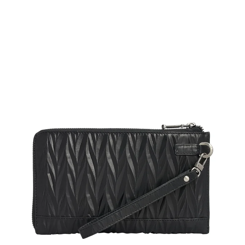 Da Milano black Imprint Multi Pouch (S)  | Best Price UAE
