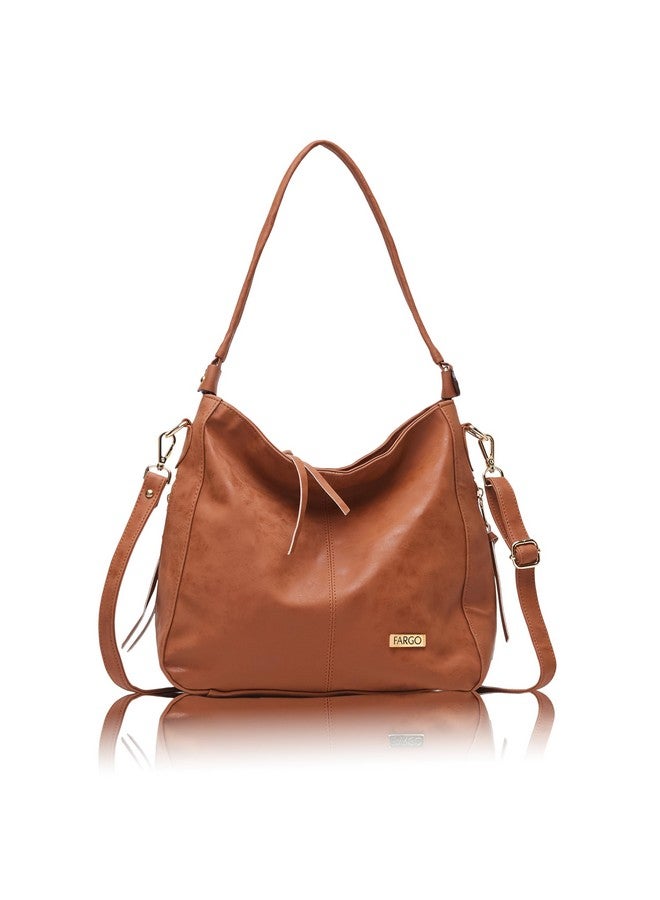 Fargo Stylish Girls Handbags For Women (Tan) - Image 1