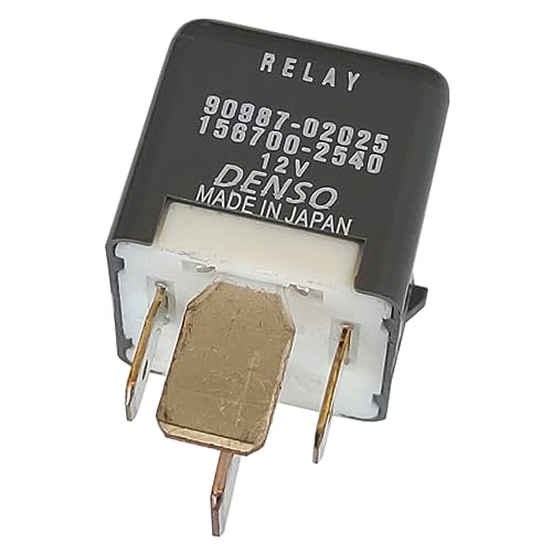 TC-Masterles 90987-02025 12VDC 80A Relay for Air Conditioning Compressor Cooling Fan, Fuel Water Pump, Ignition Switch Relay, Oil Pump Ignition Heater Cooling Fan Relay，Replaces 90080-87024 156700-2960 567-0003 - Image 3