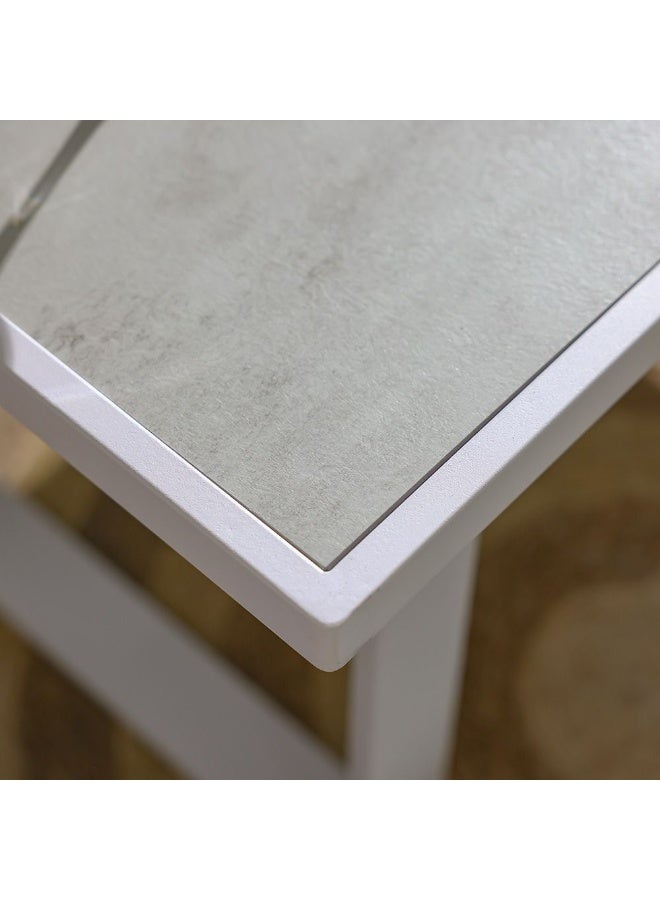 DANUBE HOME Clarke 9-Seater Outdoor Sofa Set | Steel Frame Garden Furniture | Modern Design Patio Sofaset | Outdoor Seating Table And Chairs For Lawn Garden - Image 5