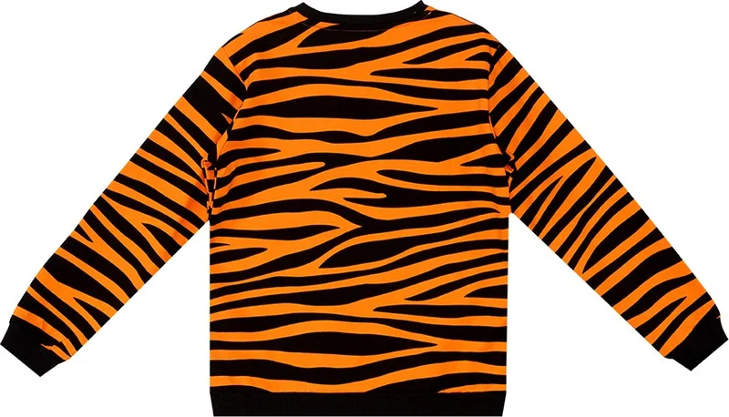 Denokids Tiger Applique Boy Sweatshirt