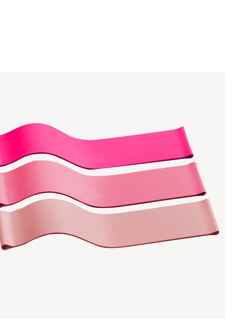 Generic 5 pieces yoga elastic bands for women's fitness, stretching bands for leg training, back training, hip and leg stretching bands, resistance bands, dance elastic bands  - Image 3