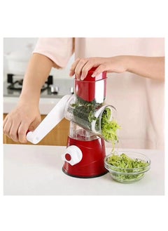 DRAMA HOME Multi-Function Rotary Grater Vegetable Cutter Multicolor 0.64kg  - Image 2