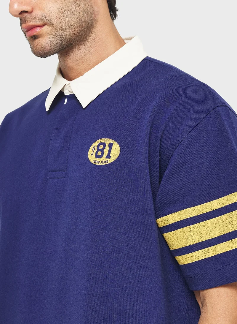 GUESS  Rugby Polo for Men | Best Price UAE