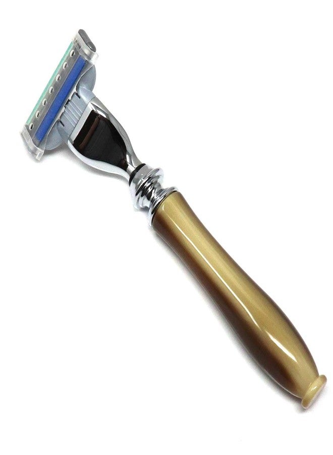 Edwin Jagger Chatsworth For Gillette Mach 3 Razor Cartridges (Imitation Light Horn) - Image 4