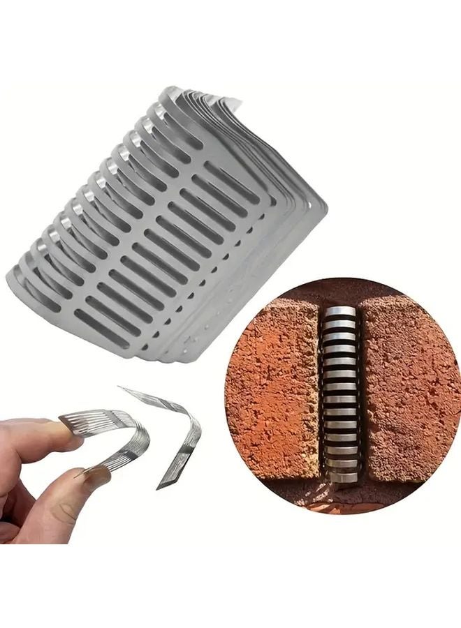10pcs Heavy Duty Stainless Steel Brick Drain Covers Stackable Cut Leakproof - Image 2
