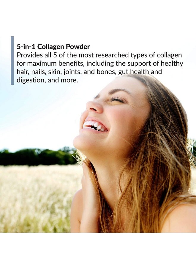 BioTrust Ageless Multi Collagen Protein A 5In1 Collagen Powder 5 Collagen Types Hydrolyzed Collagen Peptides Grassfed Beef Sustainable Fish Chicken And Eggshell Membrane (Unflavored)  - Image 4