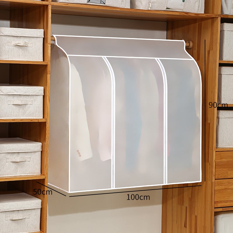 Transparent Washable Garment Dust Cover [50*100*90] translucent 