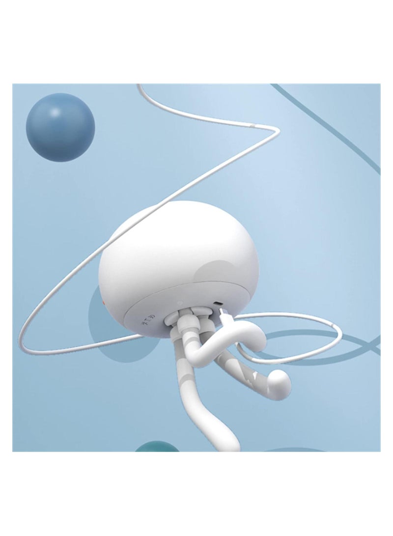 Night Light, Rechargeable LED Night Light for Baby, Dimmable Baby Touch Control Lights with Charging, Lovely Jellyfish Shape - Image 5