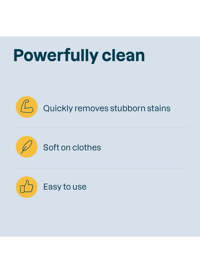 Attitude منظف بقع الغسيل من ATTITUDE لملابس الأطفال، مكونات نباتية ومعدنية، منتجات غسيل نباتية وخالية من القسوة للبشرة الحساسة، بدون رائحة، 27 أونصة سائلة - Image 3