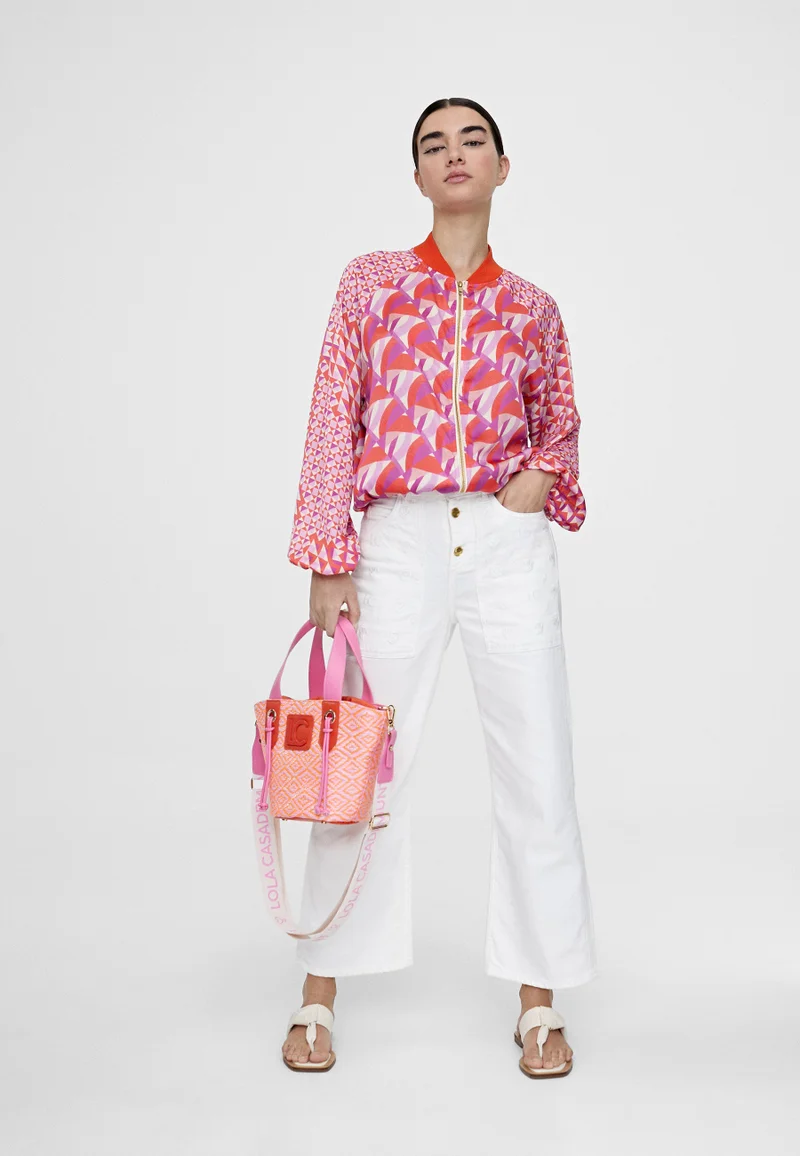 Lola Casademunt Multicoloured printed bomber jacket