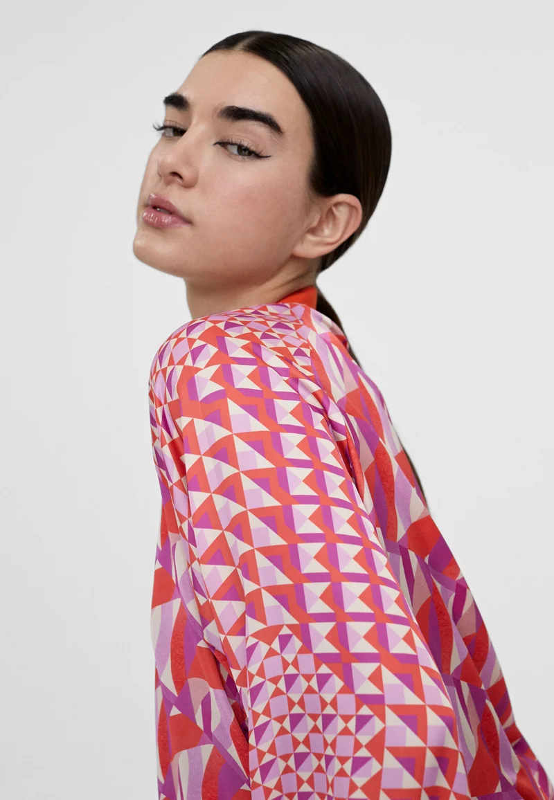 Lola Casademunt Multicoloured printed bomber jacket