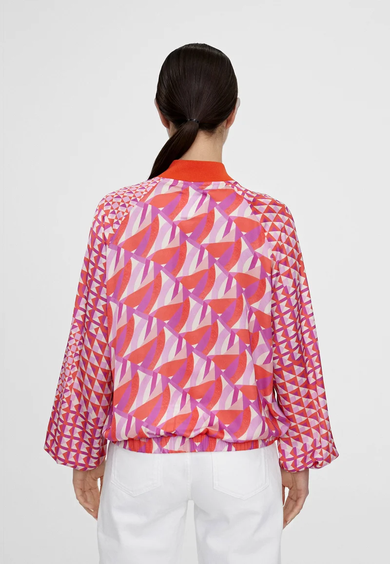Lola Casademunt Multicoloured printed bomber jacket