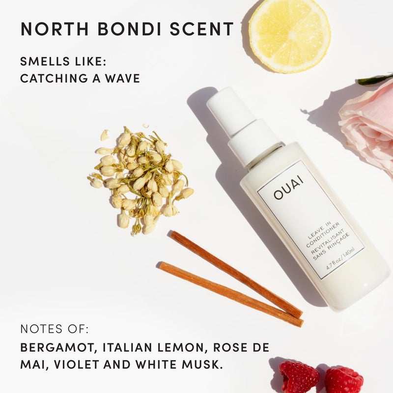 Ouai Leave In Conditioner & Heat Protectant Spray - Prime Hair for Style, Smooth Flyaways, Add Shine and Use as Detangling Spray - No Parabens, Sulfates or Phthalates (1.5 oz) - Image 5