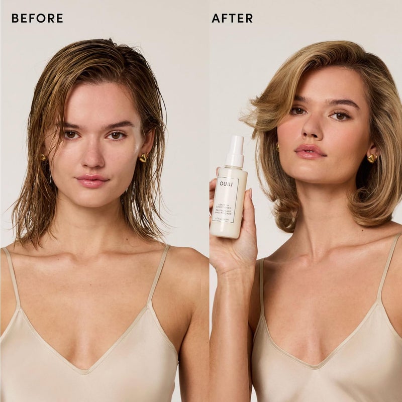 Ouai Leave In Conditioner & Heat Protectant Spray - Prime Hair for Style, Smooth Flyaways, Add Shine and Use as Detangling Spray - No Parabens, Sulfates or Phthalates (1.5 oz) - Image 3