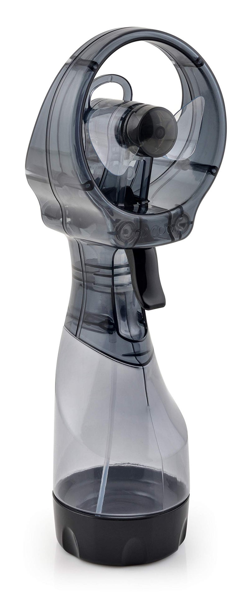 O2COOL Deluxe Handheld Battery Powered Water Misting Fan (Grey) - Image 1