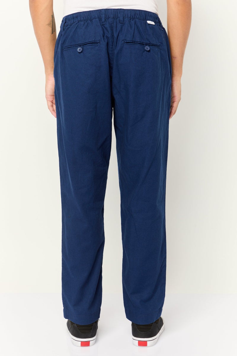 Gazzarrini سروال تشينو عادي للرجال، أزرق - Image 2