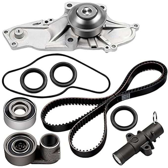 ECCPP New Timing Belt Water Pump Kit Fits 2003-2012 Honda Accord Pilot Odyssey Ridgeline Acura RDX TSX ZDX MDX TL RL 3.0L 3.2L 3.5L 3.7L V6 SOHC - Image 1