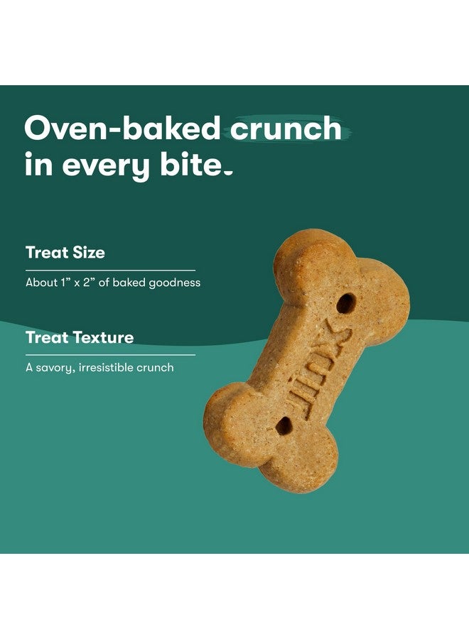 JINX Bone Broth Biscuits Natural Crunchy Dry Dog Treats  Made With OvenBaked Real Beef, Pumpkin, Blueberries & No Fillers  For Puppies, Adult, And Senior Dogs,16 Oz. Bags, 4Pack  Beef - Image 5