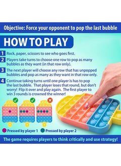 Bebiland 50 Pcs Fidget Toys Set for Kids, Adults Stress Relief Sensory Toy, ADHD Toys Bulk for Classroom Treasure Box Prizes, Gifts for Kids, Party Favors (Colors are Random)  - Image 5