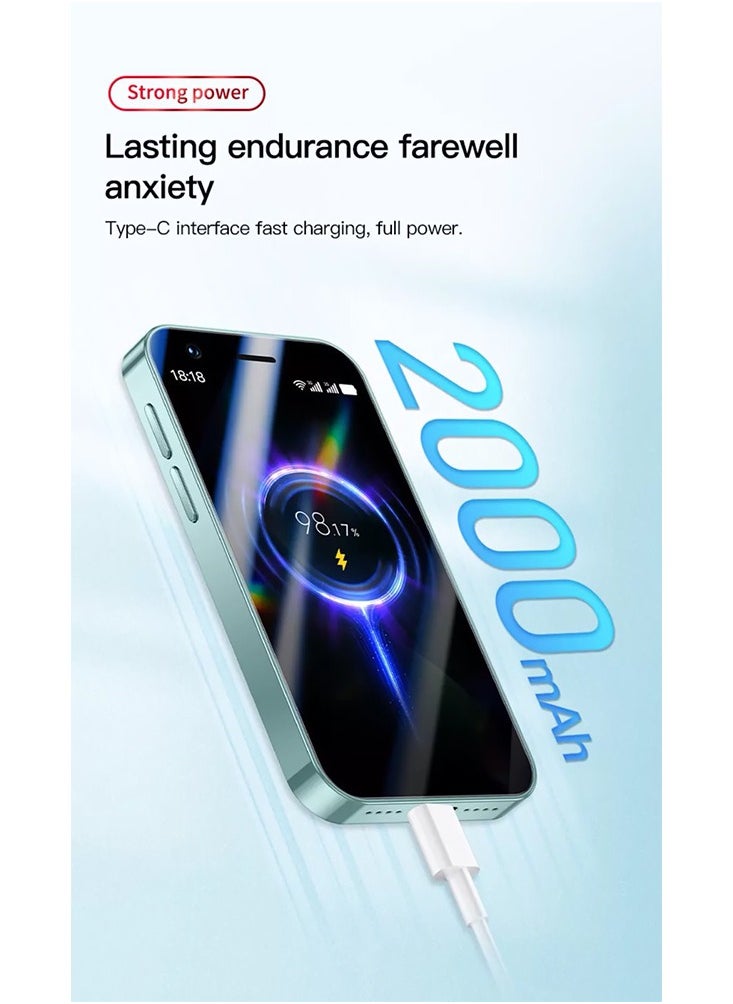 SOYES - F8 Pro Max Mini Mobile Phone Android 8.1, 1GB 16GB, 2000mAh Battery, Face ID, 3.0" Screen (Black) - Image 1